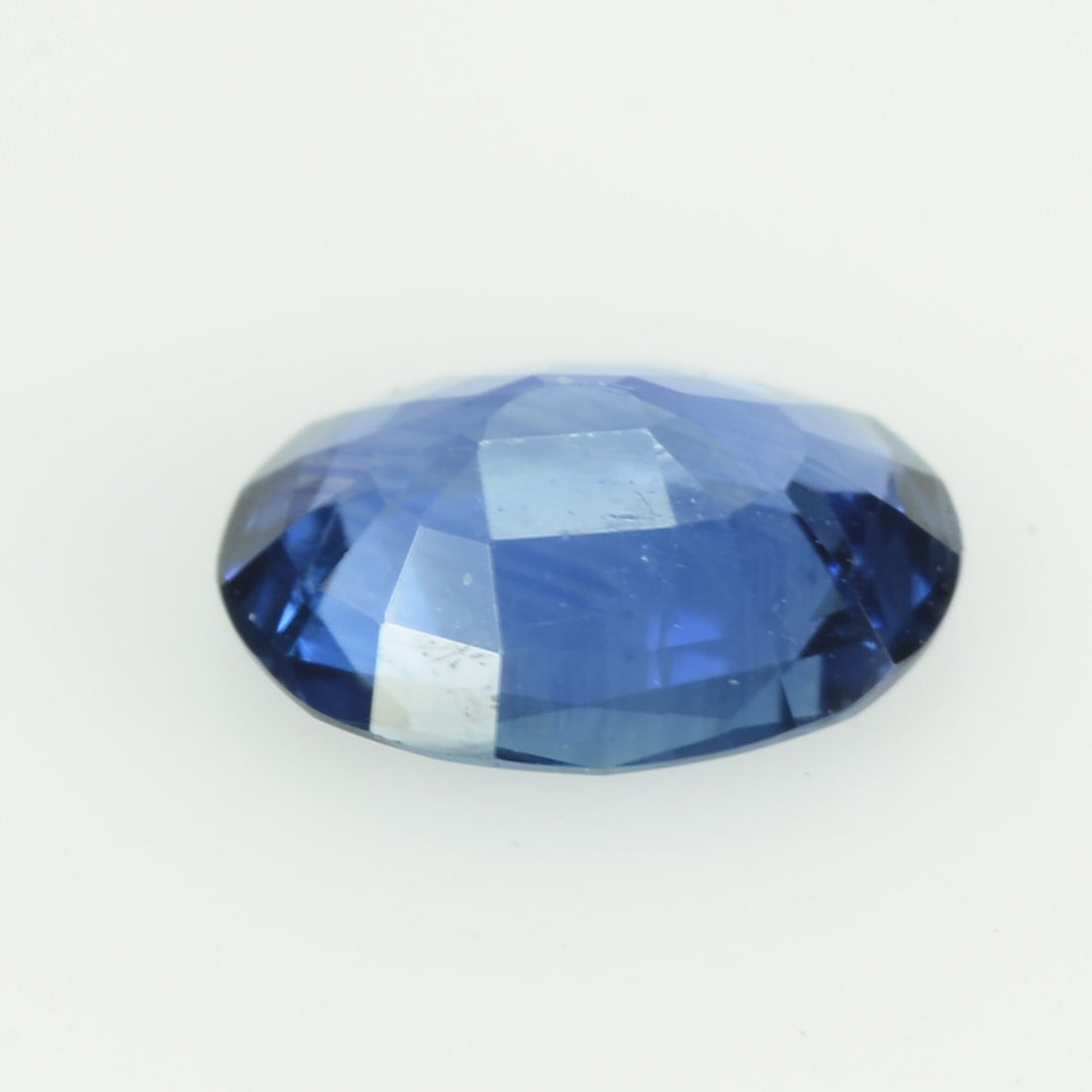 0.76 Cts Natural Blue Sapphire Loose Gemstone Oval Cut AGL Certified