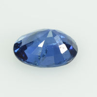 0.98 Cts Natural Blue Sapphire Loose Gemstone Oval Cut AGL Certified