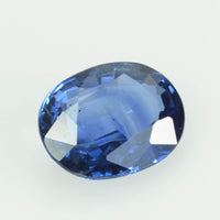 1.04 Cts Natural Blue Sapphire Loose Gemstone Oval Cut AGL Certified