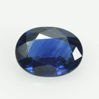 0.90 cts natural blue sapphire loose gemstone oval cut AGL Certified