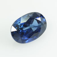 1.00 cts natural blue sapphire loose gemstone oval cut AGL Certified