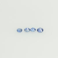 1.7-2.3 mm Natural Blue Sapphire Loose Gemstone Round Diamond Cut Vs Quality Color