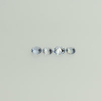 0.8-2.3 mm Natural Blue Sapphire Loose Gemstone Round Diamond Cut Cleanish Quality Color