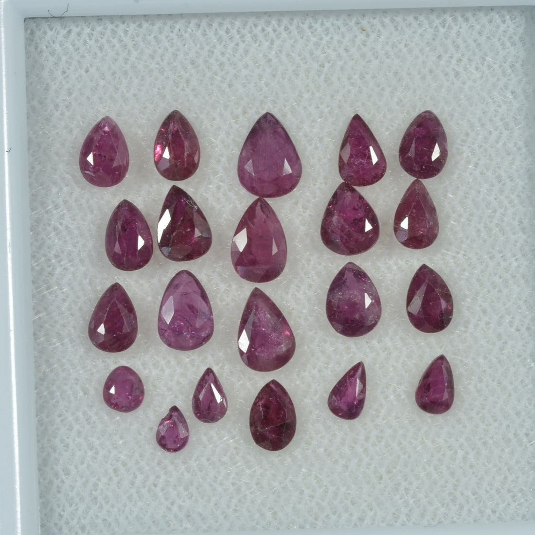 5.34 Cts Natural Ruby Loose Gemstone Pear Cut