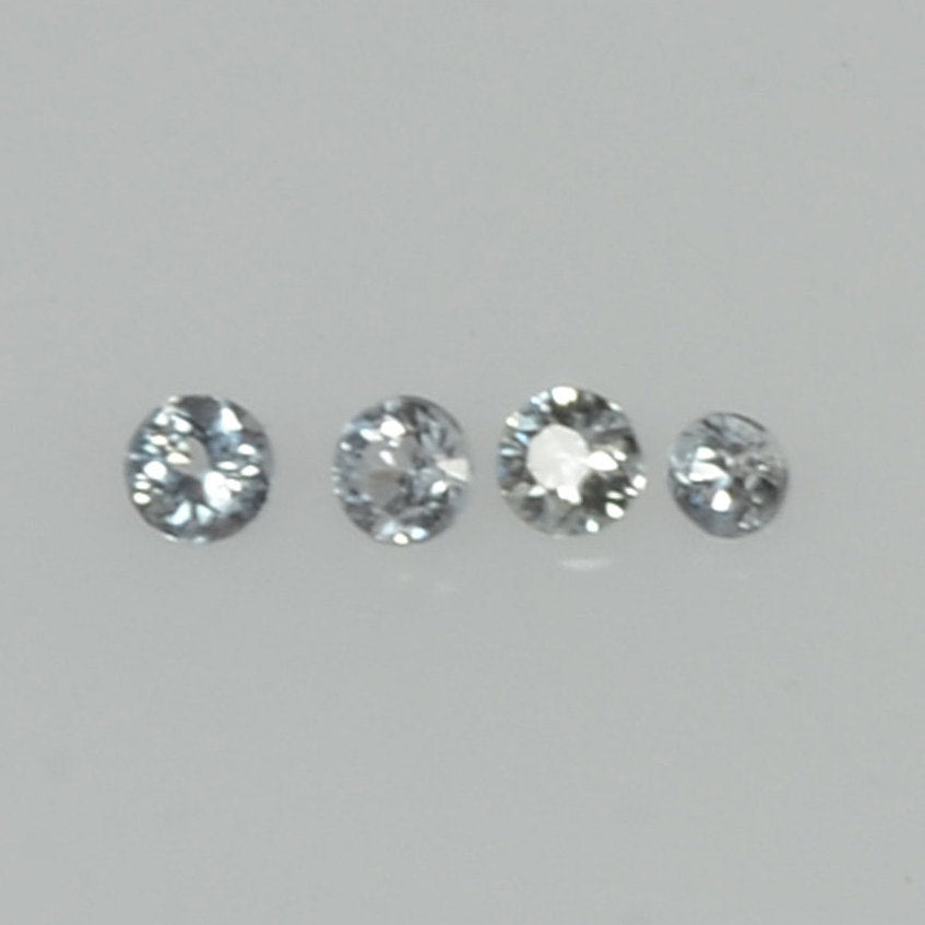 1.3-2.0 mm Natural Blue Sapphire Loose Gemstone Round Diamond Cut Vs Quality Color - Thai Gems Export Ltd.