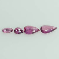 1.37 Cts Natural Ruby Loose Gemstone Pear Cut