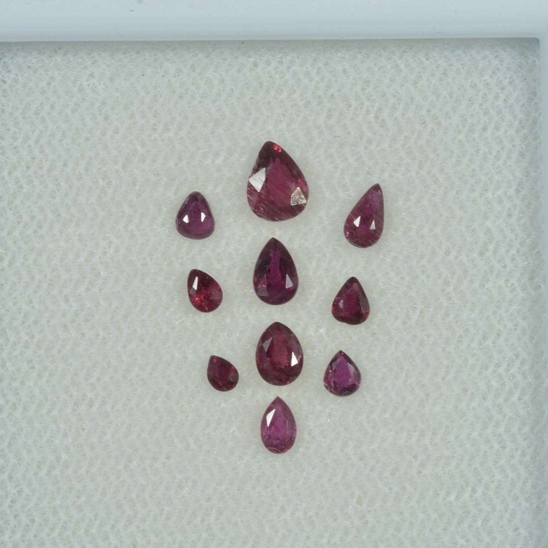 1.14 Cts Natural Ruby Loose Gemstone Pear Cut