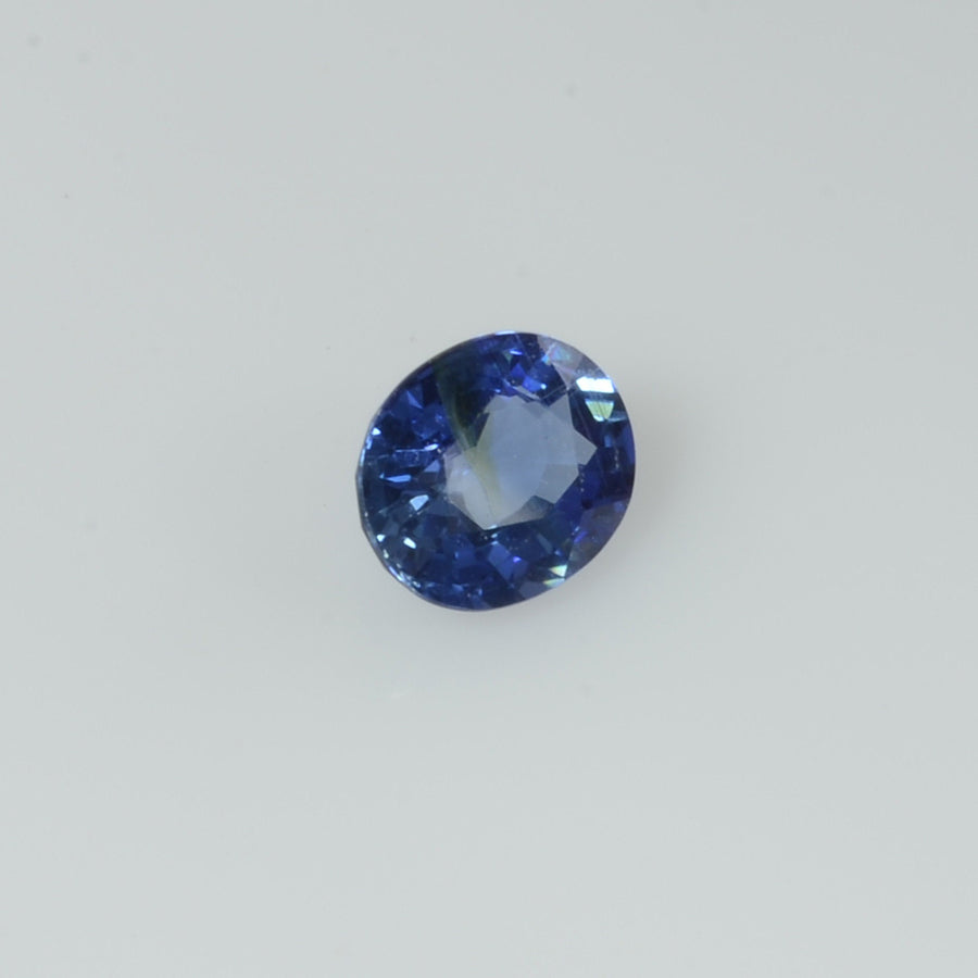 0.89 cts Unheated Natural Blue Sapphire Loose Gemstone Oval Cut