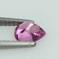 0.95 cts Natural Pink Sapphire Loose Gemstone Pear Cut