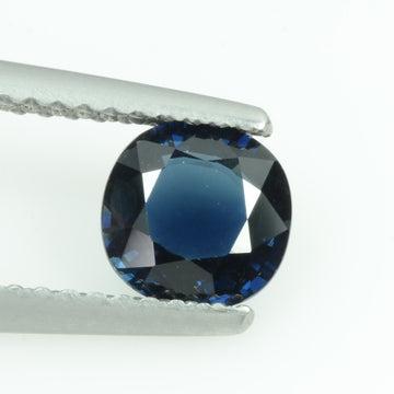 0.88 Cts Natural Blue Sapphire Loose Gemstone Cushion Cut