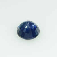 5.1 mm natural blue sapphire loose gemstone Round Cut