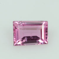 0.93 cts Natural Pink Sapphire Loose Gemstone Baguette Cut