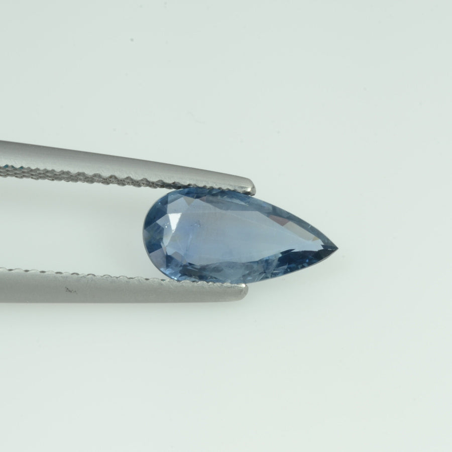 1.08 cts Natural Blue Sapphire Loose Gemstone Pear Cut