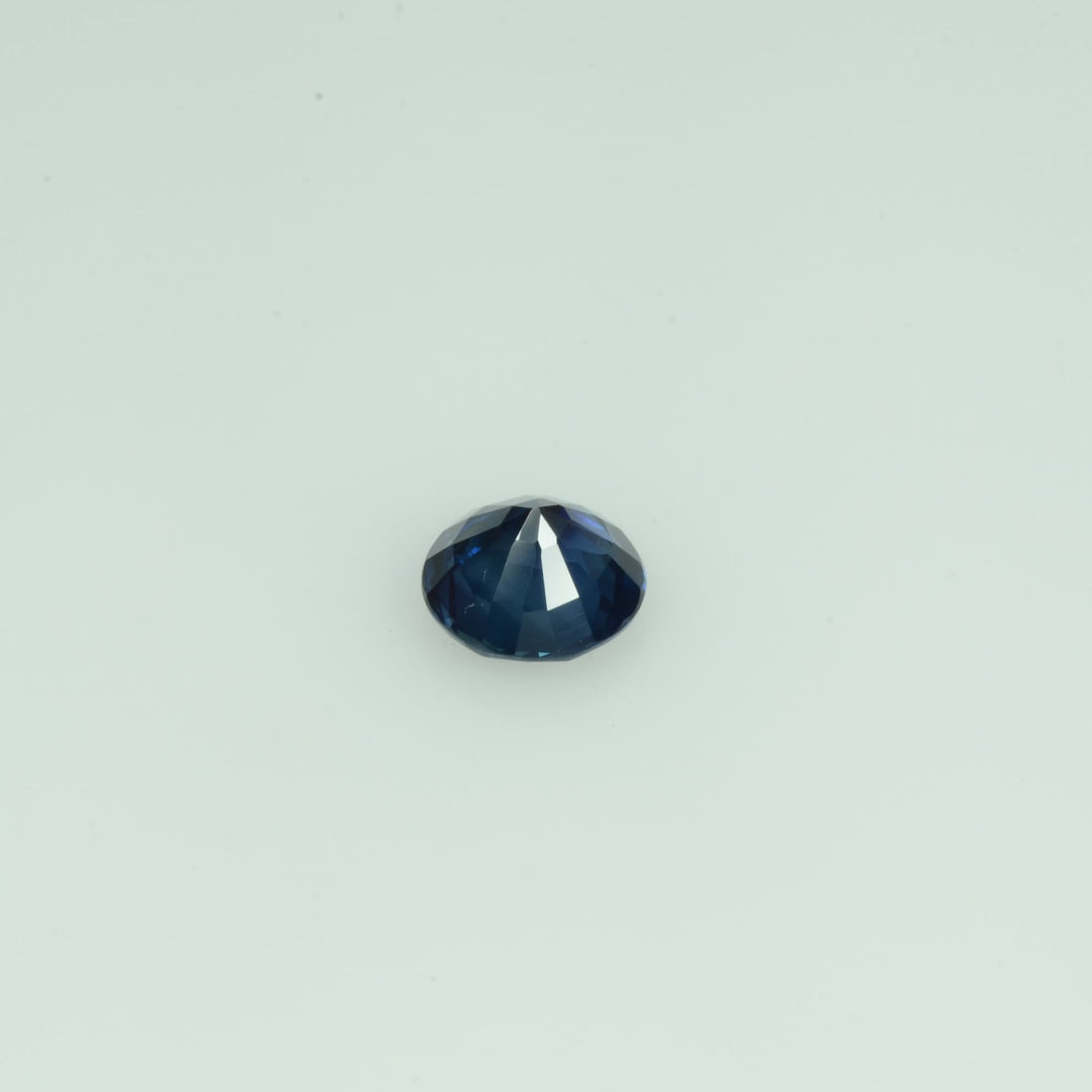 4.9 mm Natural Blue Green Sapphire Loose Gemstone Round Cut