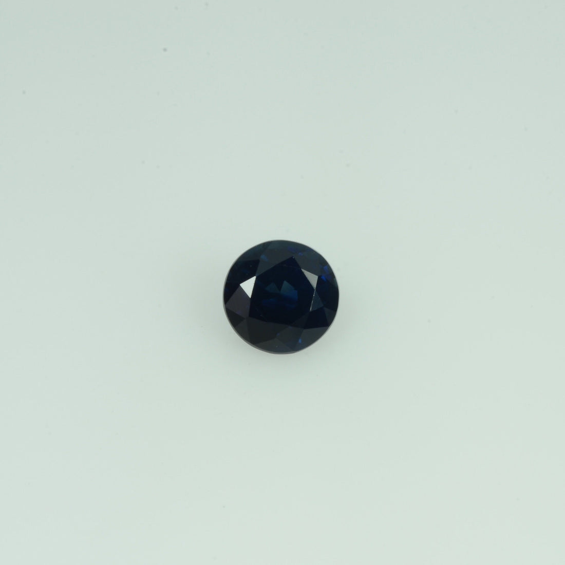 4.9 mm Natural Blue Green Sapphire Loose Gemstone Round Cut