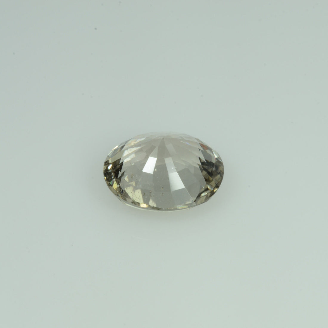 4.06 cts Unheated Natural Yellow Sapphire Loose Gemstone Oval Cut