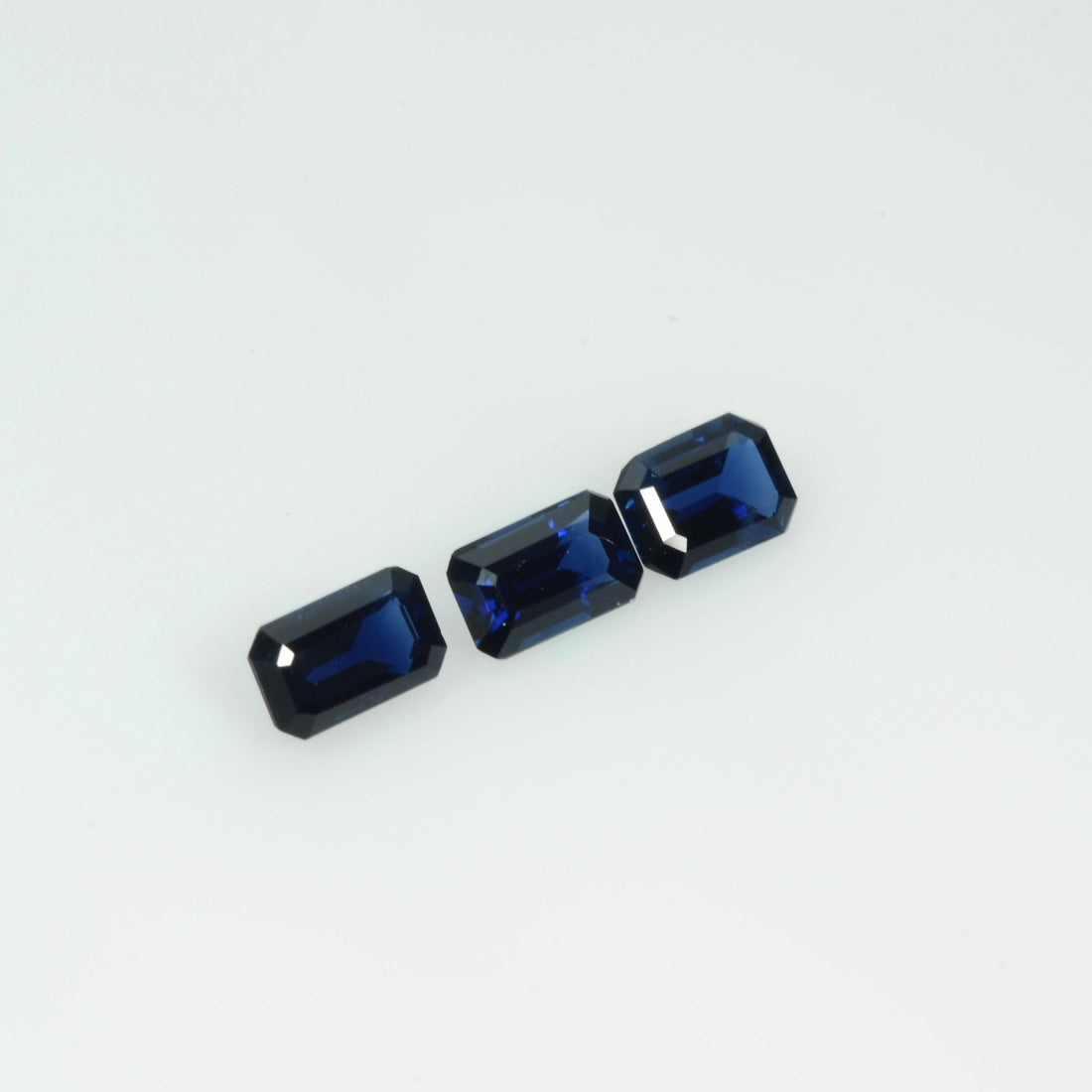 5x3 MM Natural Blue Sapphire Loose Gemstone Octagon Cut