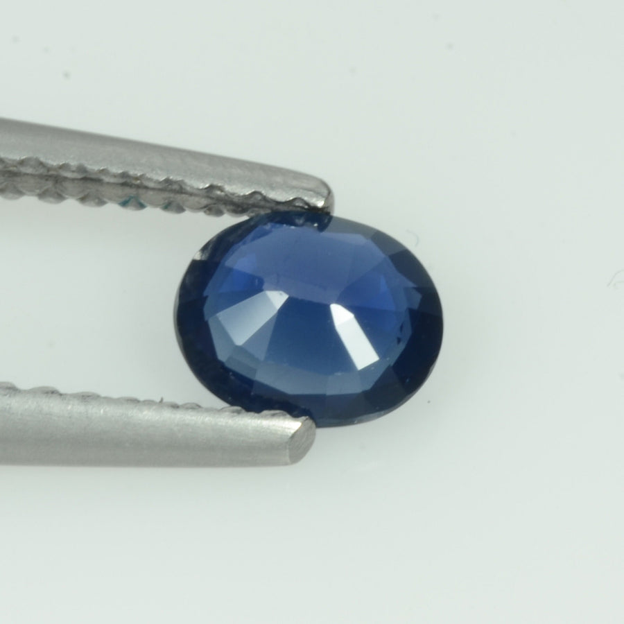 0.56 cts natural blue sapphire loose gemstone Oval cut