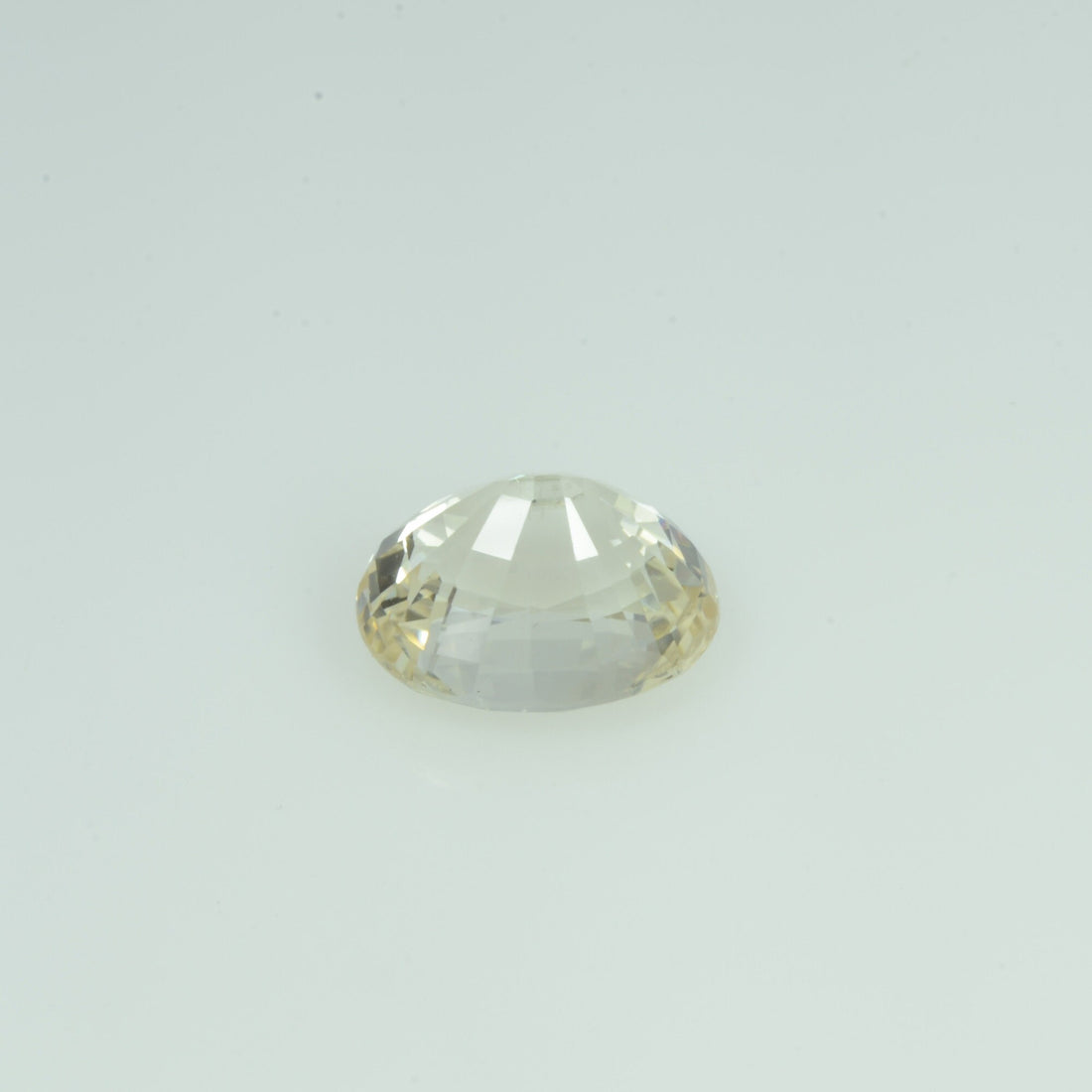 3.08 cts Unheated Natural Yellow Sapphire Loose Gemstone Oval Cut