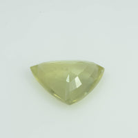 7.11 Cts Natural yellow Sapphire Loose Gemstone Trillion Cut