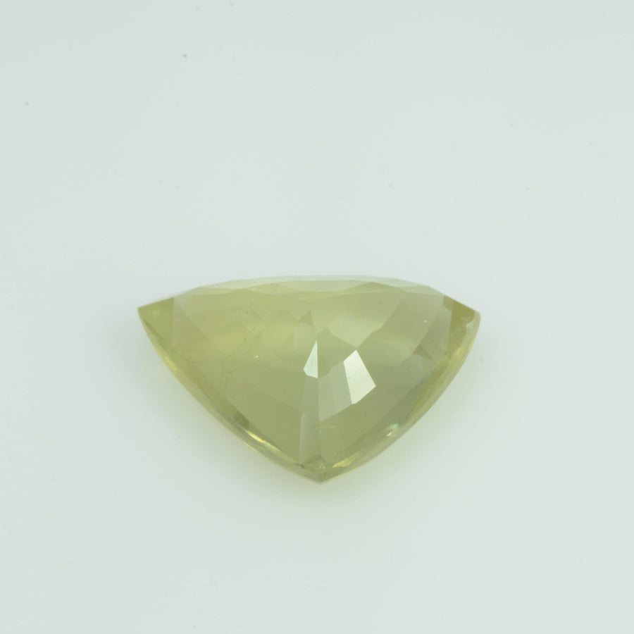 7.11 Cts Natural yellow Sapphire Loose Gemstone Trillion Cut