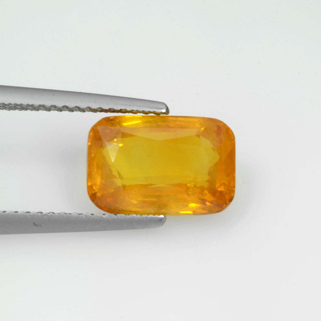 4.80 cts Natural Yellow Sapphire Loose Gemstone Cushion Cut