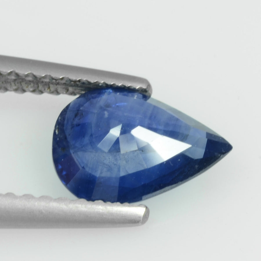 1.28 cts Natural Blue Sapphire Loose Gemstone Pear Cut