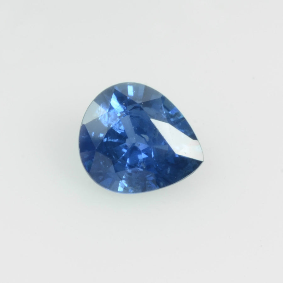 0.53 cts Natural Blue Sapphire Loose Gemstone Pear Cut