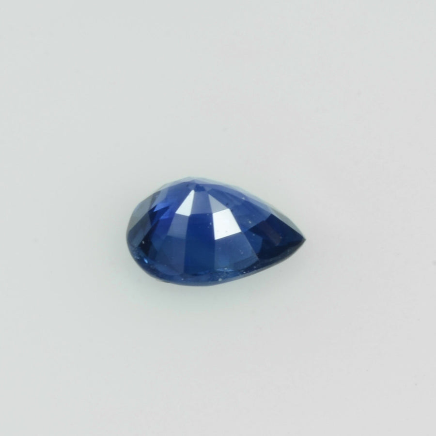 0.38 cts Natural Blue Sapphire Loose Gemstone Pear Cut