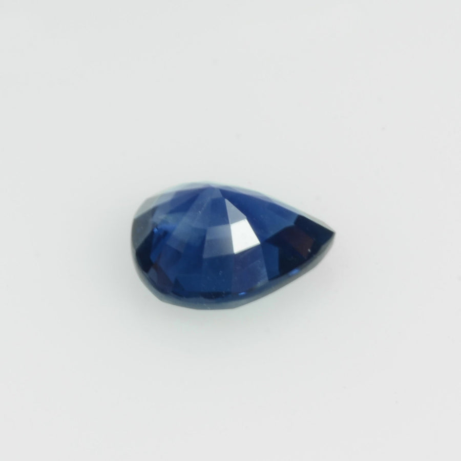 0.59 cts Natural Blue Sapphire Loose Gemstone Pear Cut