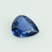 0.79 cts Natural Blue Sapphire Loose Gemstone Pear Cut