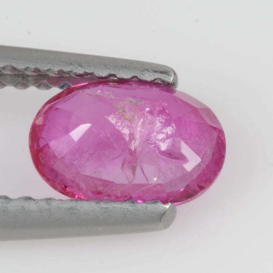 0.97 cts Natural Pink Sapphire Loose Gemstone oval Cut