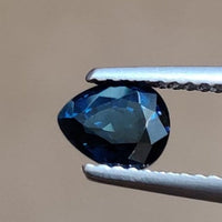 1.02 cts Natural Blue Sapphire Loose Gemstone Pear Cut