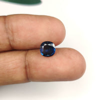 1.96 cts Natural Blue Sapphire Loose Gemstone Cushion Cut