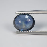 1.80 cts Natural Blue Sapphire Loose Gemstone Oval Cut