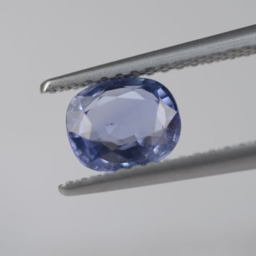 0.99 cts Unheated Natural Blue Sapphire Loose Gemstone Cushion Cut