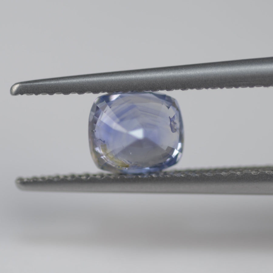 0.86 cts Unheated Natural Blue Sapphire Loose Gemstone Cushion Cut