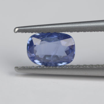 0.78 cts Unheated Natural Blue Sapphire Loose Gemstone Cushion Cut