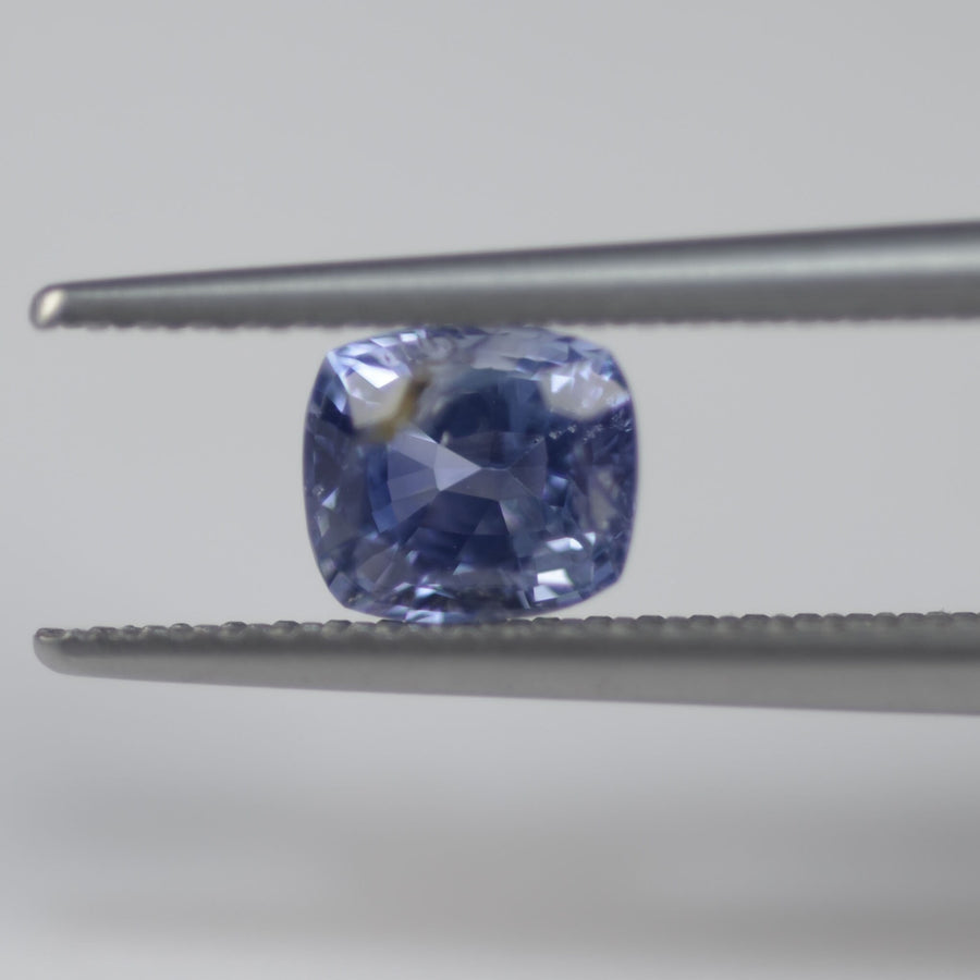 0.86 cts Unheated Natural Blue Sapphire Loose Gemstone Cushion Cut