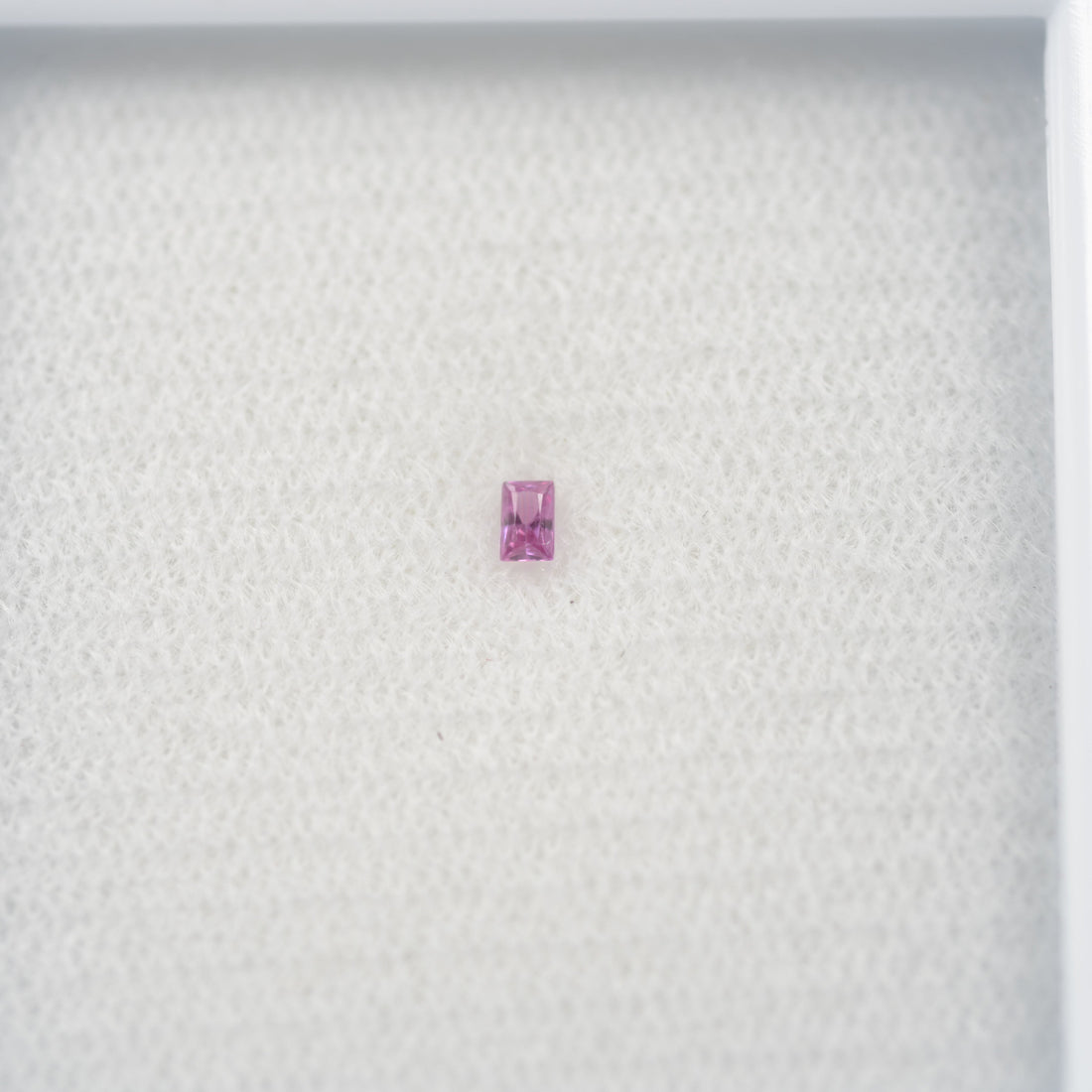 LOTS:Natural Pink Sapphire Loose Gemstone Baguette Princess Cut