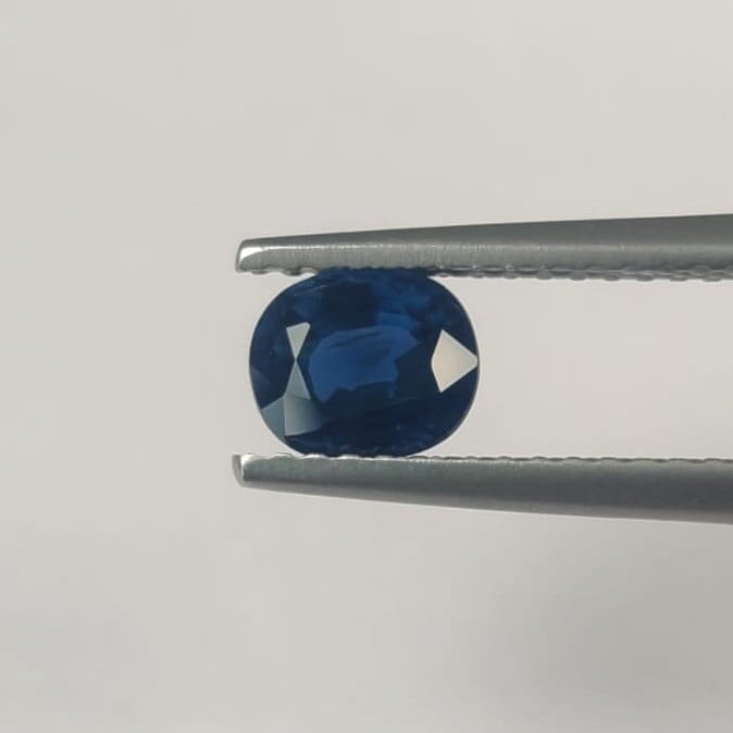 0.91 cts Natural Blue Green Sapphire Loose Gemstone Oval Cut