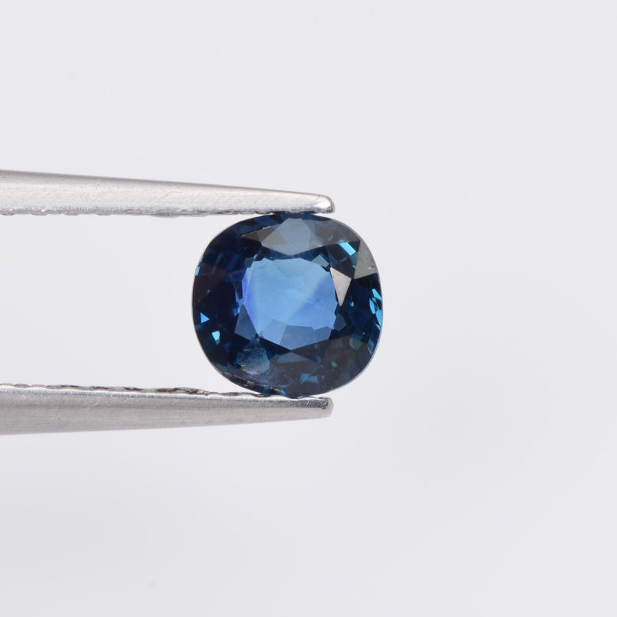 0.50 cts Natural Teal Blue Sapphire Loose Gemstone Cushion Cut