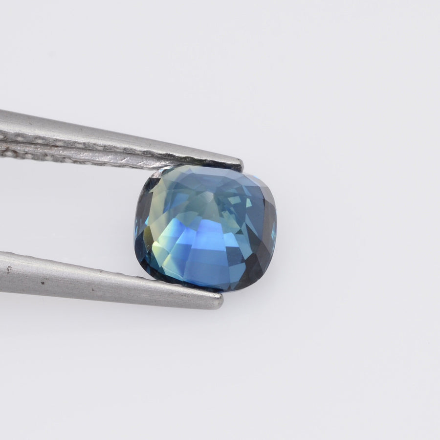 1.28 cts Natural Blue Sapphire Loose Gemstone Cushion Cut