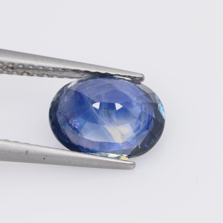 2.19-3.12 cts natural blue sapphire loose gemstone oval cut