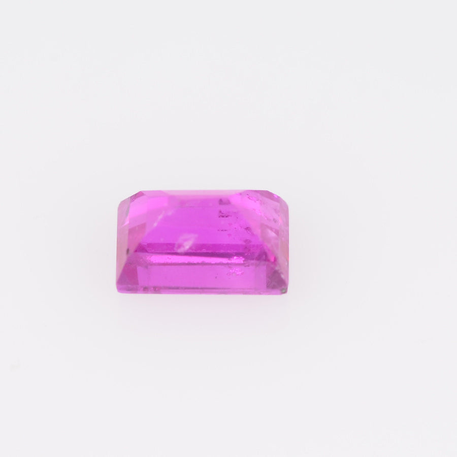 3.5x3.0-3.8x2.5 mm Natural Pink Sapphire Loose Gemstone Baguette Cut