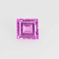 3.6X3.2-3.9-3.4 mm Natural Pink Sapphire Loose Gemstone Baguette Cut