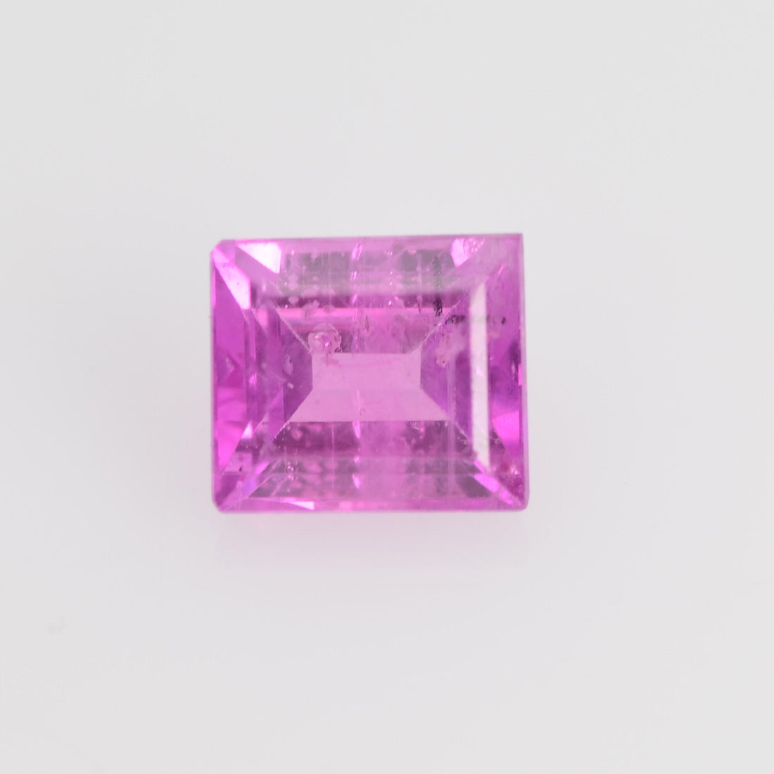 3.6x3.1-4.1x3.6 mm Natural Pink Sapphire Loose Gemstone Baguette Cut