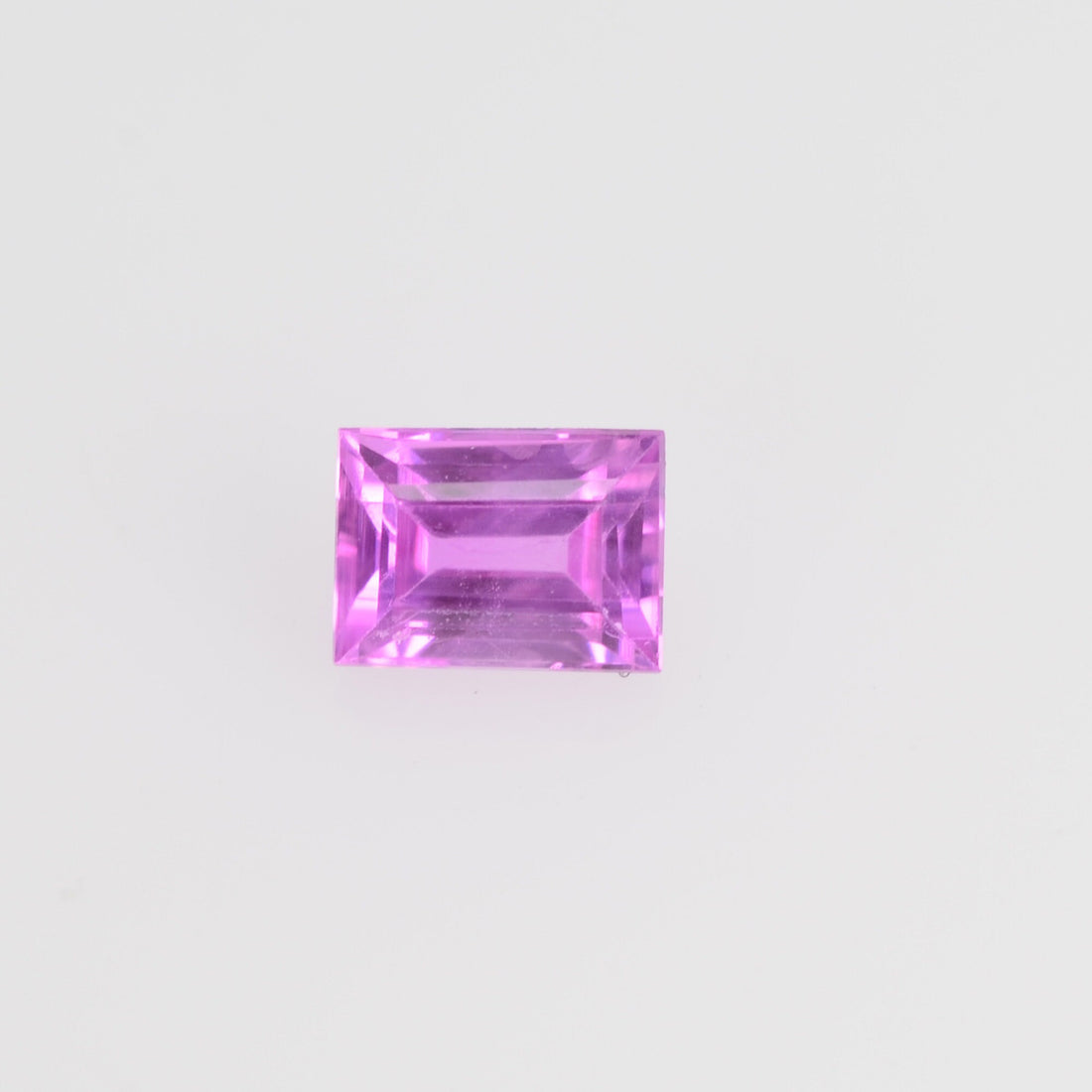 3.6x3.1-3.6x3.4 mm Natural Pink Sapphire Loose Gemstone Baguette Cut