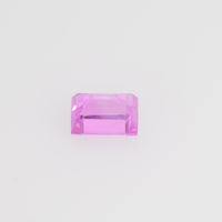 3.6x3.1-3.6x3.4 mm Natural Pink Sapphire Loose Gemstone Baguette Cut