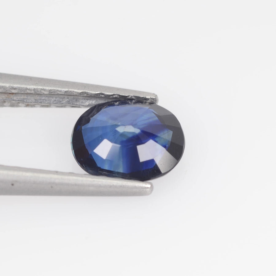 0.83-0.89 Cts Natural Blue Sapphire Loose Gemstone Oval Cut